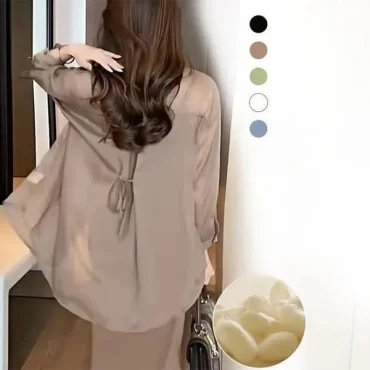 Summer Sunscreen Chiffon Shirt