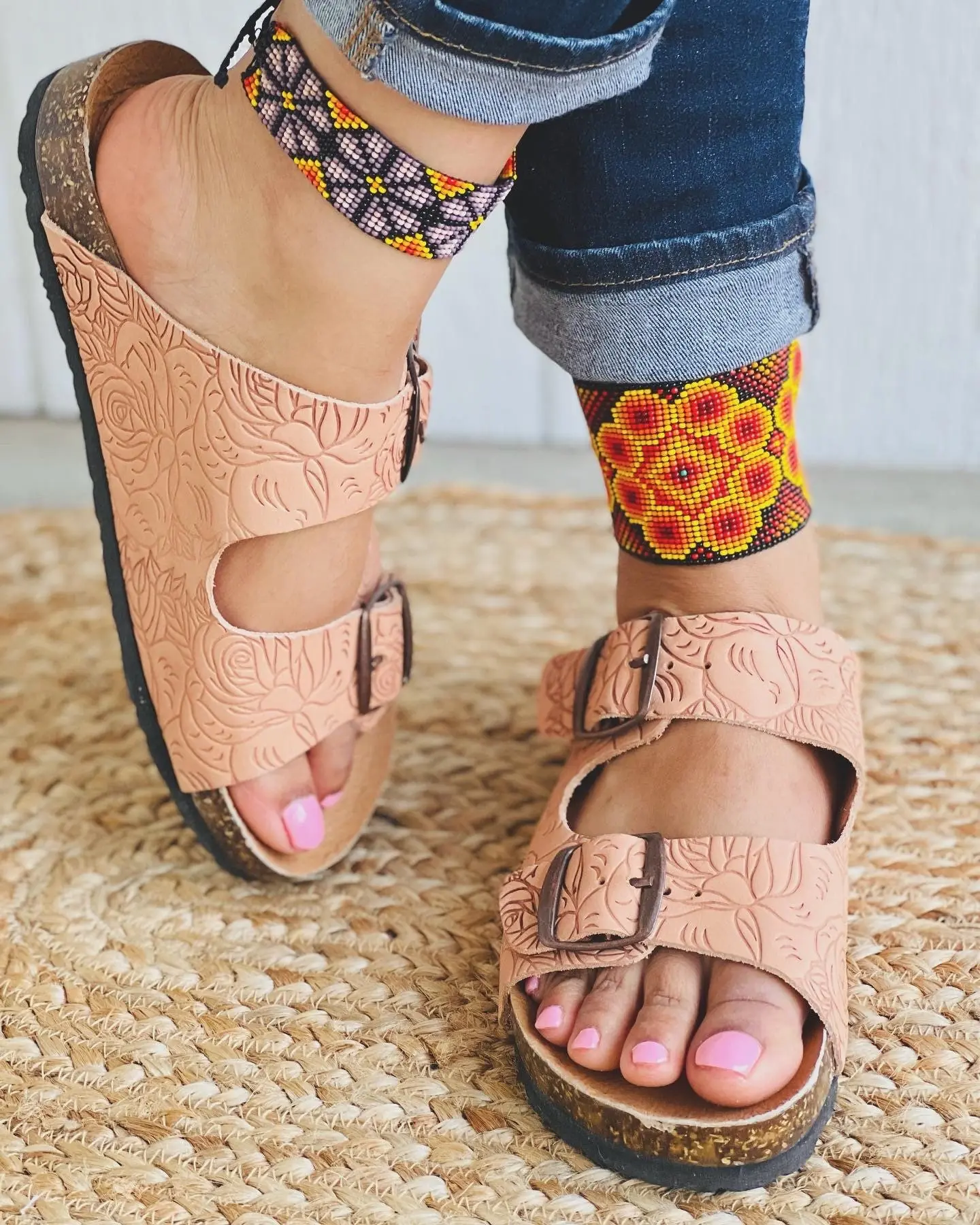 Huarache Sandal Mexican Style Boho Hippie All Sizes